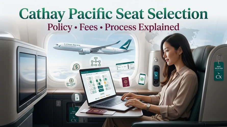 Cathay Pacific Seat Selection Policy, Fees, and Process Explained