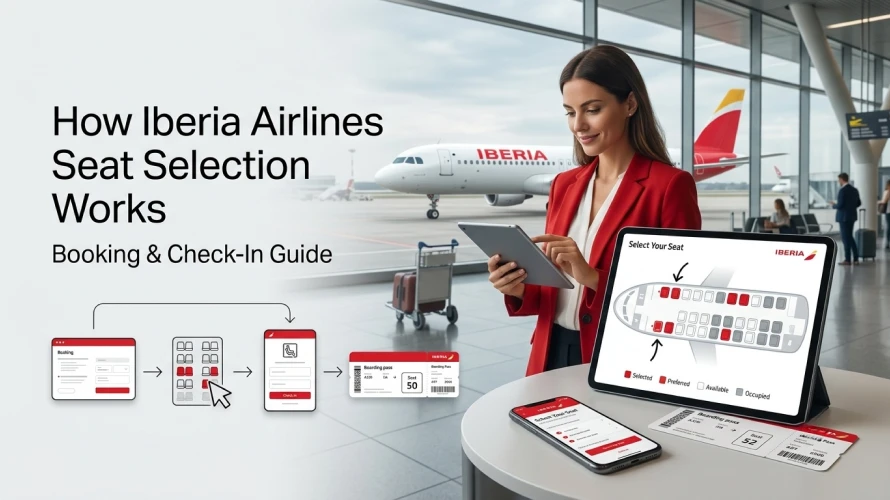 How Iberia Airlines Seat Selection Works for Booking and Check-In