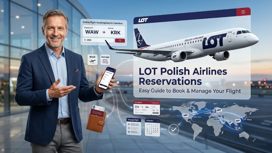 LOT Polish Airlines Reservations: Easy Guide to Book & Manage Your Flight