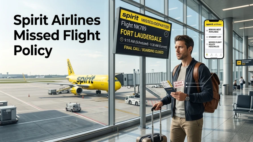 What to Do If I Missed A Spirit Airlines Flight - Full Guide