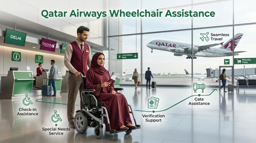 How Do I Request Wheelchair Assistance on Qatar Airways
