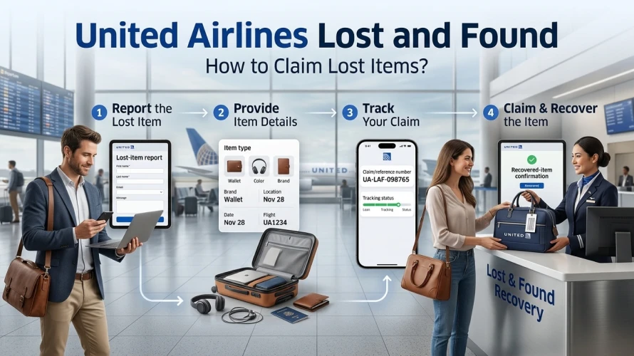 How to Use United Airlines Lost and Found to Claim Lost Items?