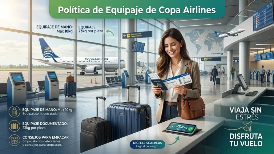 Política de Equipaje Copa Airlines: Guía Completa 2026