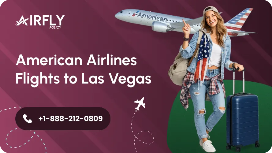 American Airlines flight to Las Vegas